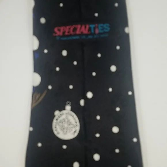 SpecialTies, Christmas Snowman Tie - Picture 3 of 3